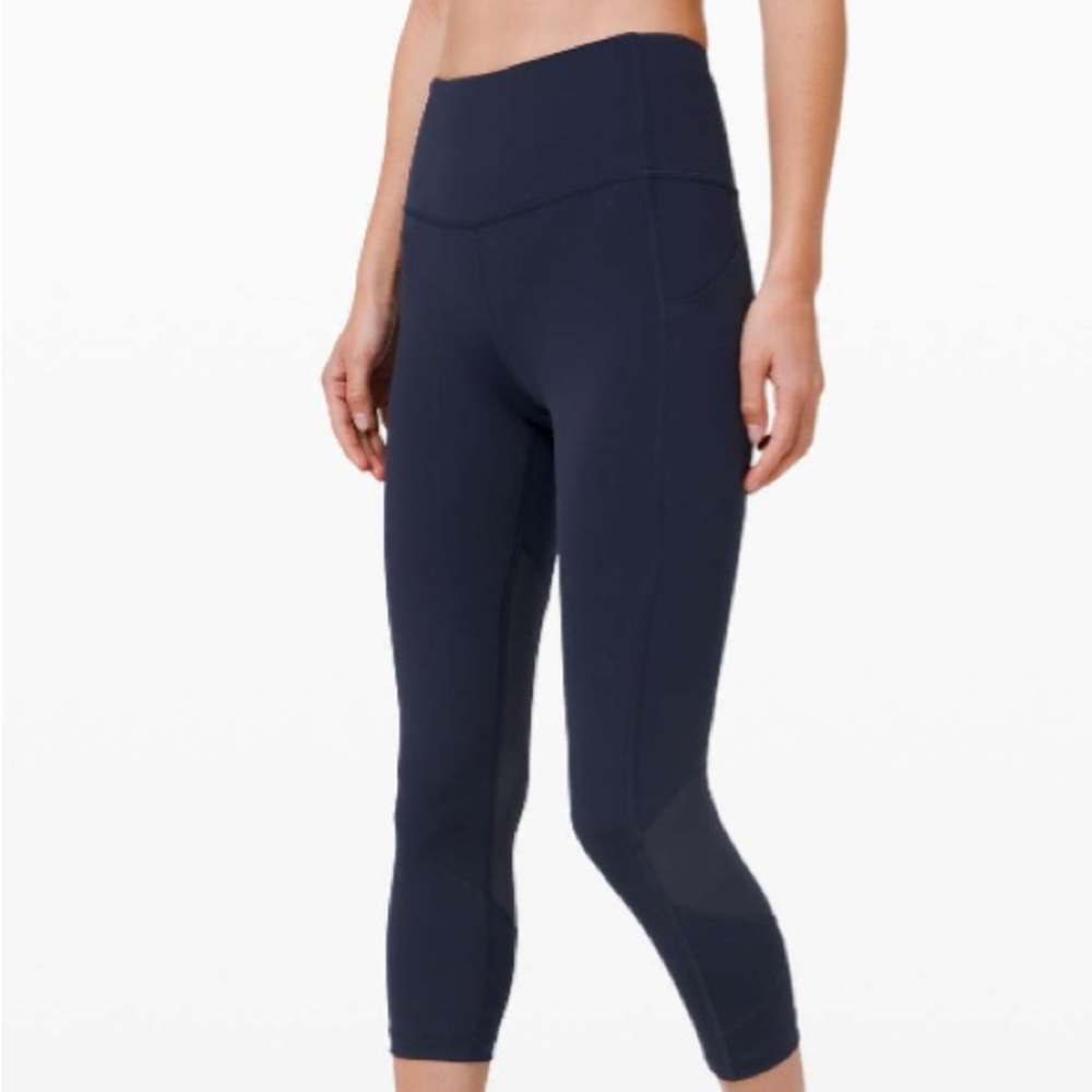 Lululemon Navy Blue Pace Rival | Size 8, 23” Inseam